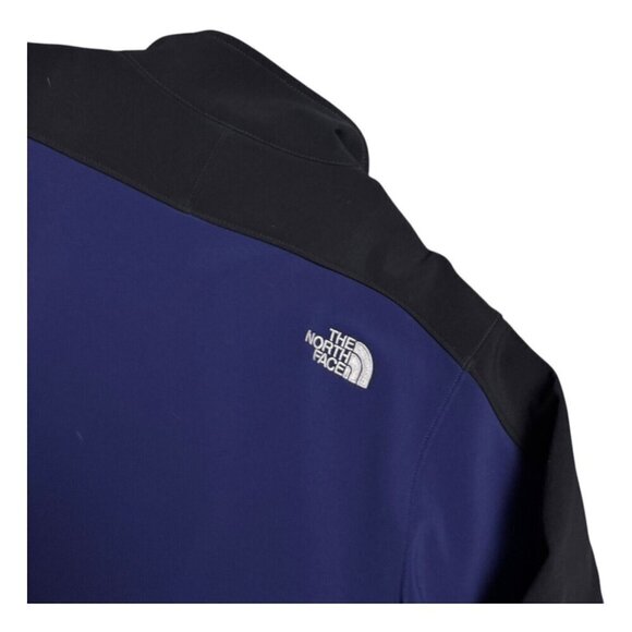 THE NORTH FACE APEX Waterproof Shell Windbreaker Blue Jacket Mens Large - Picture 4 of 6